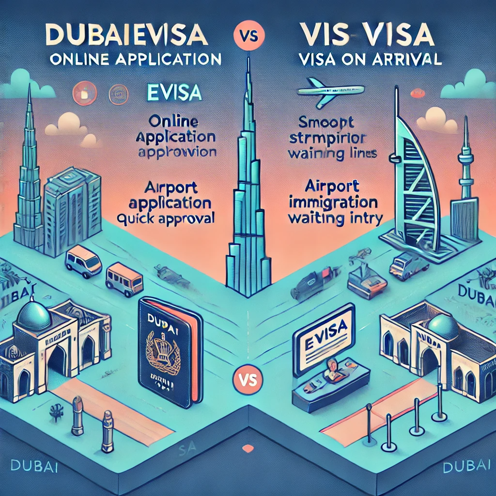 Dubai eVize vs. Varışta Vize: Hangisi Daha İyi?